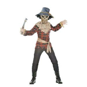 California Harvest of Horror 7 PC Boy's Costume Med (8-10) New (Halloween)